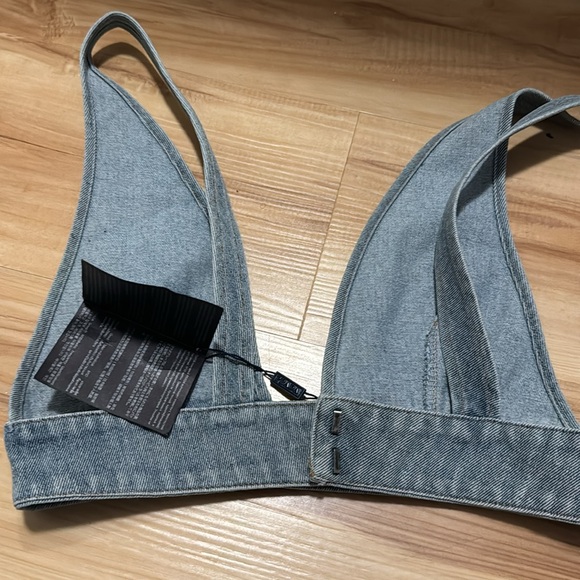 Small denim crop - Picture 5 of 5
